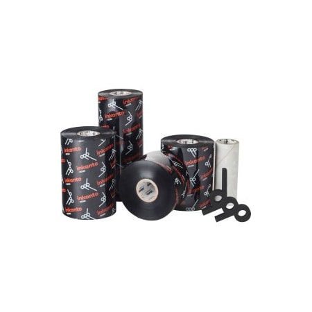Armor Usa Inkanto AXR 7+ Premium Resin Ribbons, 110mm W 300m L, Black, 12 Rolls/Case T65157IO